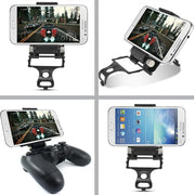 for PS4 Game Controller Smart Mobile Phone Clip Clamp Mount Holder Stand Retractable Bracket For PS4 iPhone Android Phone Holder