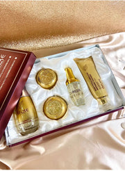 AILKE 24K Collagen Facial Whitening Set, Reduce Black Spots, Freckles, Brightening, Moisturizing Beauty Set For All Skin Types