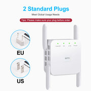 AC1200 Wireless WiFi Repeater Booster 2.4G/5GHz Wi-Fi Signal Amplifier Extender Router Network Wlan WiFi Repetidor
