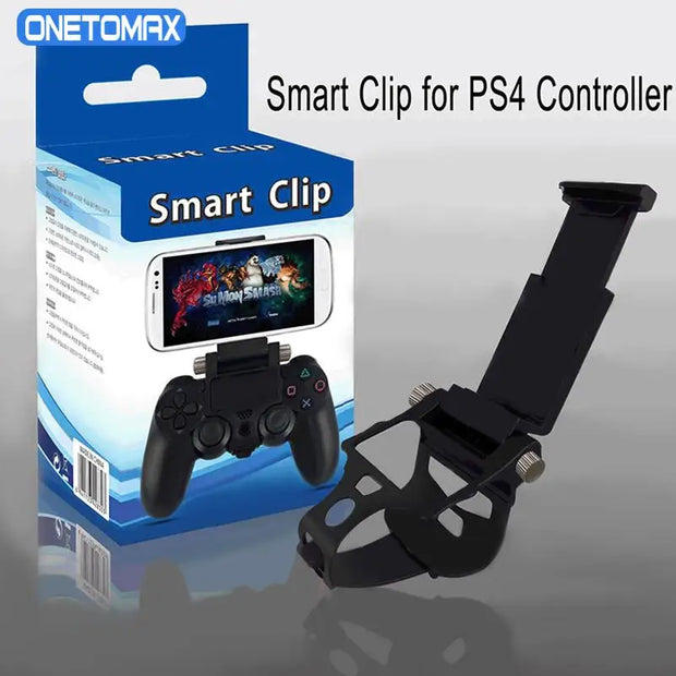 for PS4 Game Controller Smart Mobile Phone Clip Clamp Mount Holder Stand Retractable Bracket For PS4 iPhone Android Phone Holder