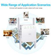 AC1200 Wireless WiFi Repeater Booster 2.4G/5GHz Wi-Fi Signal Amplifier Extender Router Network Wlan WiFi Repetidor