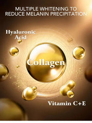 AILKE 24K Collagen Facial Whitening Set, Reduce Black Spots, Freckles, Brightening, Moisturizing Beauty Set For All Skin Types