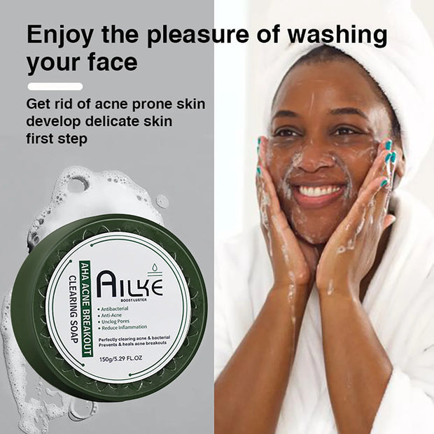 AILKE Acne Removal Face Care Set, Effectively Anti Acne-Prone Skin, Pimples, Control Breakouts, Unclog Pores, For Women and Men