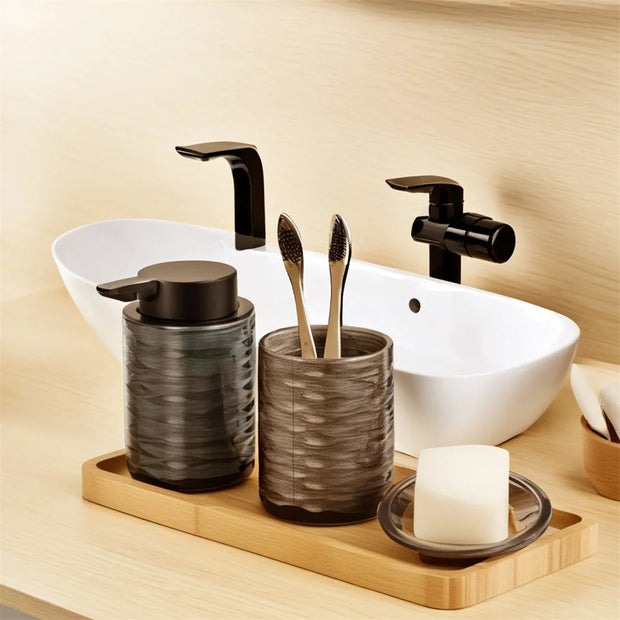 1PCS Tableware Solid Wood Round Dessert Plate Japanese-style Wooden Tray Snack Plate Dried Fruit Plate Wooden Plate