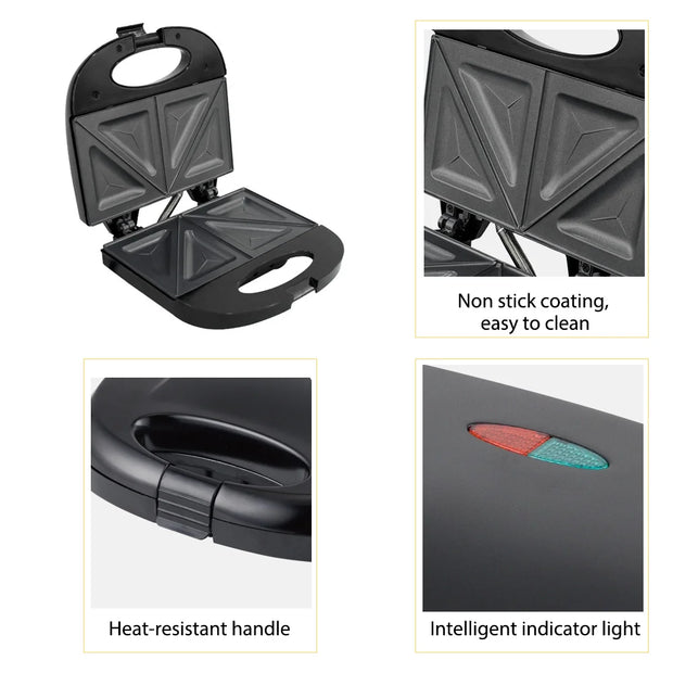 Professional Electric Waffle Maker Cooking Kitchen Appliances Multifunction Breakfast Waffles Machine Non-stick Iron Pan