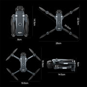 Xiaomi V988 Drone Professional 8K HD Dual Camera Remote control with large screen 5G WIFI FPV Foldable Quadcopter RC Dron Mijia