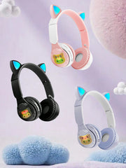 Headset Bluetooth headphones with vibrant RGB lighting effect, high battery life and low latency wireless Bluetooth headphones