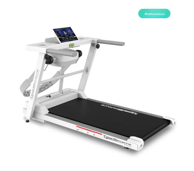 Electric treadmill household small female silent men's gym special family indoor shock absorption folding household model