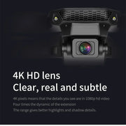 2025 New E88 WIFI FPV Drone Quadcopter With Wide Angle HD 4K Camera Height Hold RC Foldable Quadcopter Drones UAV Gifts Toys