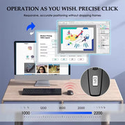 2.4G Wireless Mouse Bluetooth Mouse Ergonomic 800/1200/1600DPI 6 Mute Buttons Mouse For MacBook Tablet Laptops Computer PC