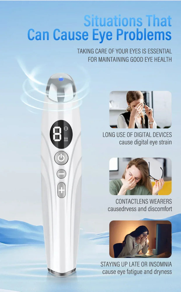 Eye Massager Sound Wave Vibration Lip Electric Muscle Stimulation Skin Lifting Firming Eye Bag Wrinkle Removal Nutrition Input