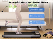 Hot Sale Treadmill 2in1 Treadmills for Home/Office Remote Control LCD Display Adjustable Speed Walking Pad Exercise Machine