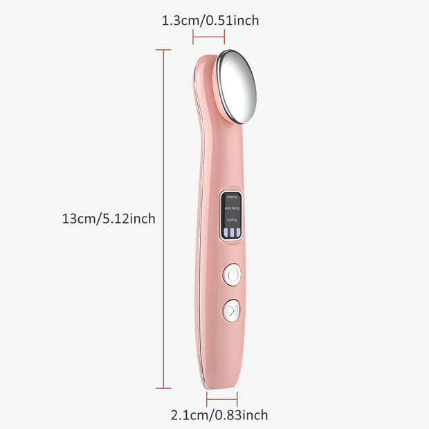 New Smart Eye Vibration Massage 3 Mode Hot Therapy for Eye Care Facial Relaxation Tool Portable Rechargeable Home Use Massager