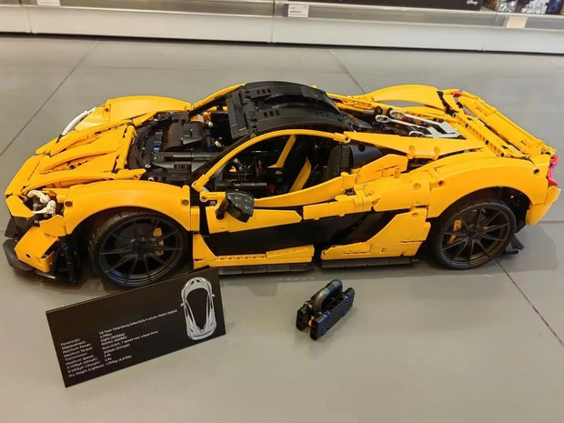 2025 New P1 Super Racing Car Model Building Blocks 1:8 Assembly Set Bricks Technical Toys For Children Christmas Gifts