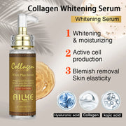 AILKE Collagen Skin Care Range, Clean Stains, Moisturizing, Whitening, Removing Freckle & Spots, Even Skin Tone, For Men & Women