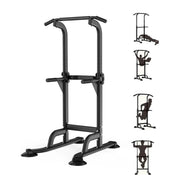 Adjustable Power Tower Pull-Up Rack Dip Station Free Standing Power Tower Station for Adults & Teens Home Office GYM