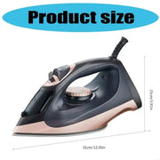 2200W Electric Iron Fabric Clothing Steamer Plastic Texture for Easily Packing