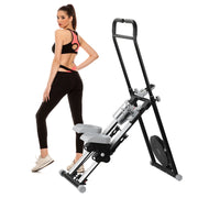 Vertical Stair Climber Stepper for Home Gym - Full-Body Workout, Compact Folding, Cardio Exercise Machine