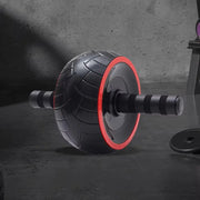 Ergonomic Grip Abdominal Workout Roller Single-wheel Strong Load Bearing Ab Roller Wheel Strengthen Muscle Non-slip