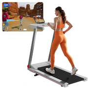 Hot 3.0HP Treadmill with 5% Incline Folding Handles App  Data LCD Screen 300lbs Walkingpad Treadmills for Home Exercise Machine