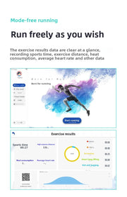 Electric treadmill household small female silent men's gym special family indoor shock absorption folding household model