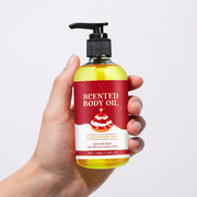 100ml Body Oil Deep Nourishing Moisturizing Dry Skin Relief Plant Essential Oils for Skincare Massage, Strawberry Pie Scent