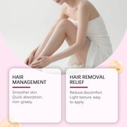 OCEAURA 60ml Hair Removal Relief Essential Oil for Armpit & Leg & Chest Gentle Formula Hydrates Cares Skin  Reduce Discomfort ﻿
