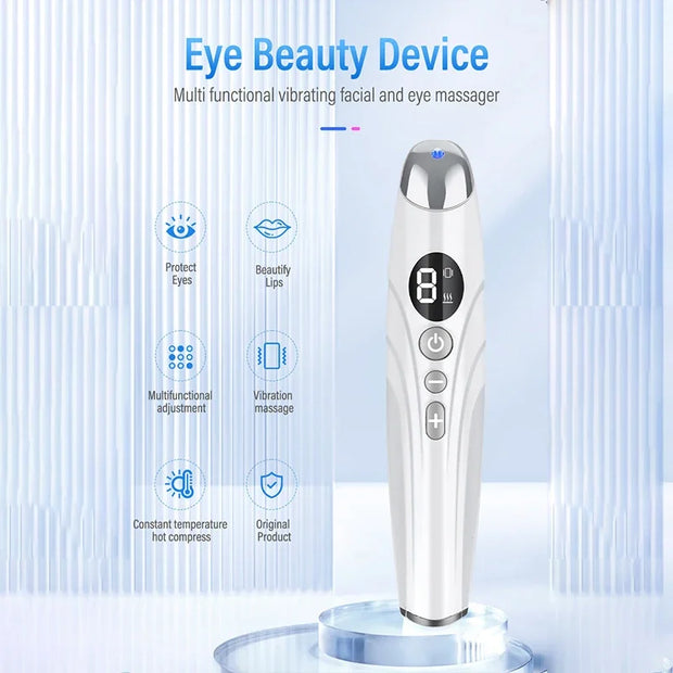 Eye Massager Sound Wave Vibration Lip Electric Muscle Stimulation Skin Lifting Firming Eye Bag Wrinkle Removal Nutrition Input