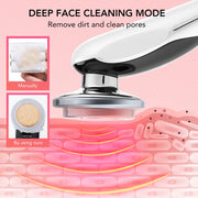 7 in 1 Face Lifting Device EMS Microcurrent Skin Rejuvenation Light Therapy Anti Aging Wrinkle Beauty Device Skincare Tools