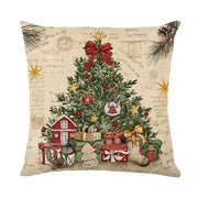 45cm Christmas Decorations Christmas Cushion Cover Pillowcase 2024 for Home Ornament Xmas New Year Christmas Decor 2025 home