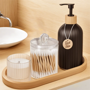 1PCS Tableware Solid Wood Round Dessert Plate Japanese-style Wooden Tray Snack Plate Dried Fruit Plate Wooden Plate