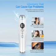 Eye Massager Sound Wave Vibration Lip Electric Muscle Stimulation Skin Lifting Firming Eye Bag Wrinkle Removal Nutrition Input