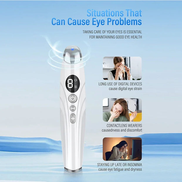 Eye Massager Sound Wave Vibration Lip Electric Muscle Stimulation Skin Lifting Firming Eye Bag Wrinkle Removal Nutrition Input