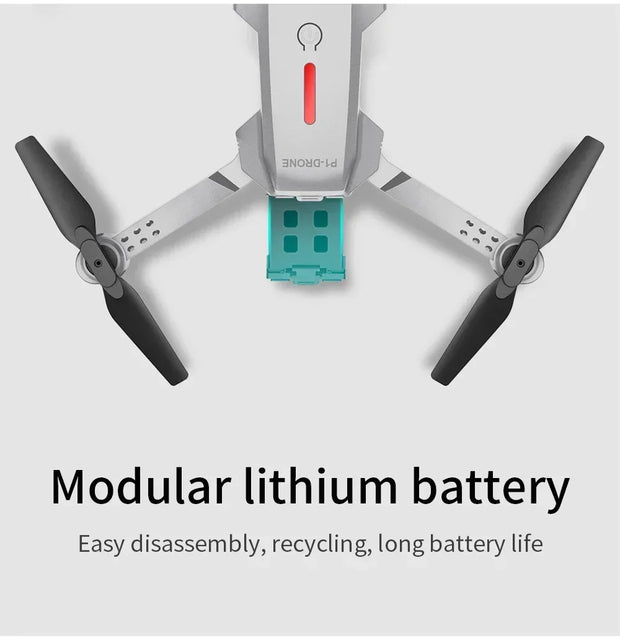 2025 New E88 WIFI FPV Drone Quadcopter With Wide Angle HD 4K Camera Height Hold RC Foldable Quadcopter Drones UAV Gifts Toys