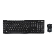 Logitech Wireless Keyboard and Mouse Combo for Windows, 2.4 GHz Wireless, Compact Mouse
