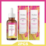 OCEAURA 60ml Hair Removal Relief Essential Oil for Armpit & Leg & Chest Gentle Formula Hydrates Cares Skin  Reduce Discomfort ﻿