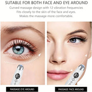 Eye Massager Sound Wave Vibration Lip Electric Muscle Stimulation Skin Lifting Firming Eye Bag Wrinkle Removal Nutrition Input