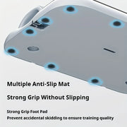 1pc ABS 6-in-1 Multi-Purpose Pilates and Abdominal Training Board Set with Resistance Band, Ab Roller, Push-Up Board, Counter