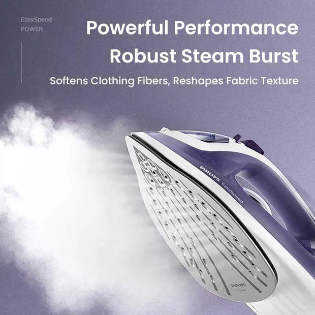 Philips Steam Iron GC1752/38 1700W 220V Iron Ceramic base plate The wire is 1.9 meters long 220ml capacity
