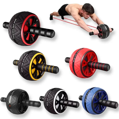 Ab Roller Wheel For Abs Core Workout Non-Slip Home Gym Fitness Equipment Men Women Abdominal Training Exercise