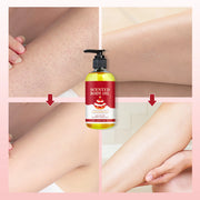 100ml Body Oil Deep Nourishing Moisturizing Dry Skin Relief Plant Essential Oils for Skincare Massage, Strawberry Pie Scent
