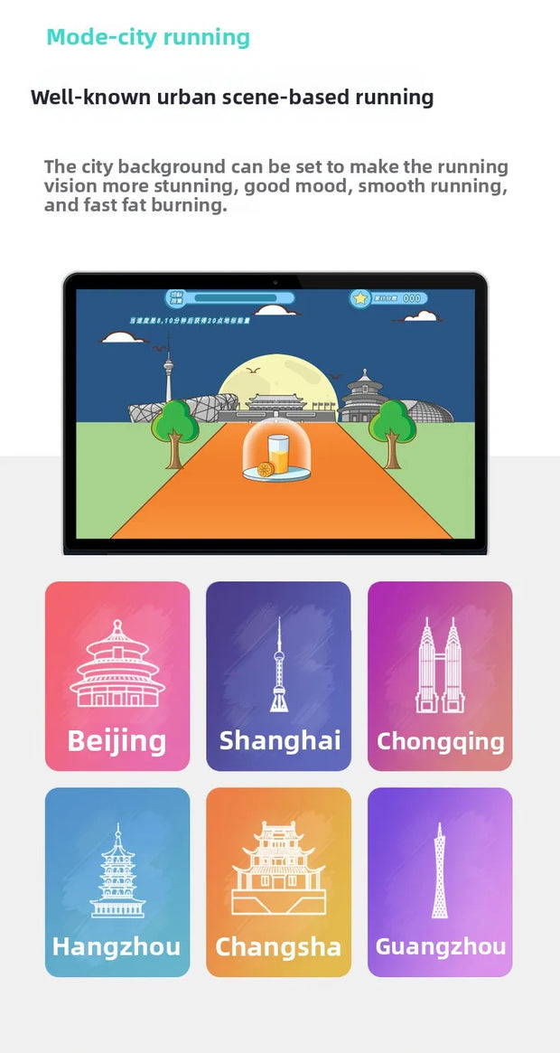 Electric treadmill household small female silent men's gym special family indoor shock absorption folding household model