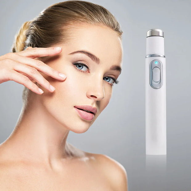 Blue Light Therapy Acne Pen LED Face Light Therapy For Scar Wrinkle Removal Treatment Device Skin Care Beauty Equipment