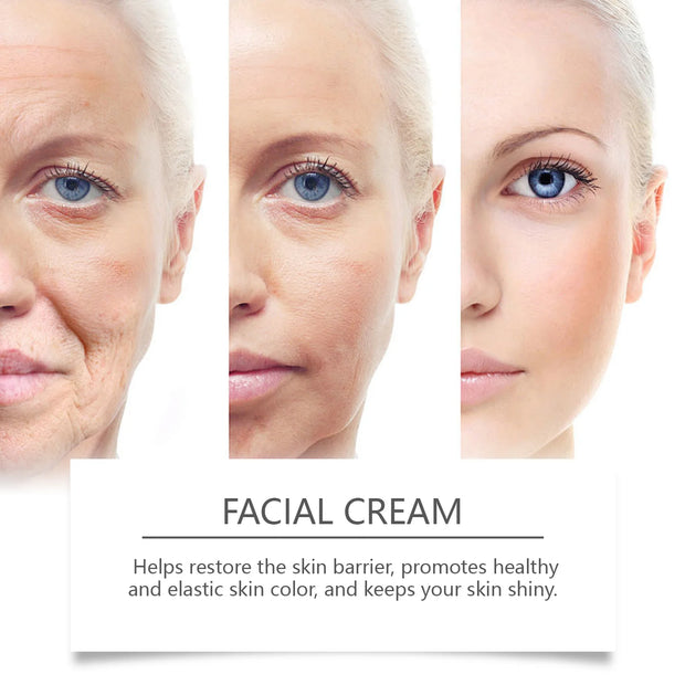 Tripeptide Lipid Facial Cream Ceramide Anti-Aging Tighten Sagging Skin Deeply Moisturize Efficient Nourishmen Coconut Acid 50g