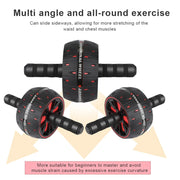 AB Slide ABS Exercise Big Abdominal Wheel Roller Home Non-Slip Training Equipment No Noise Gym Strength Workouts ABS Roller