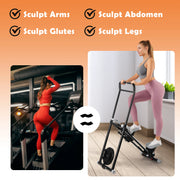 Vertical Stair Climber Stepper for Home Gym - Full-Body Workout, Compact Folding, Cardio Exercise Machine