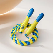 Beaded Jump Rope Skipping Rope with Counter Plastic Segmented Jump Rope Soft Beaded Skipping Rope for Indoor Outdoor
