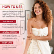 100ml Body Oil Deep Nourishing Moisturizing Dry Skin Relief Plant Essential Oils for Skincare Massage, Strawberry Pie Scent