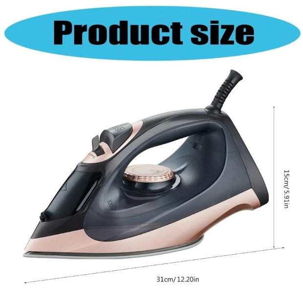 2200W Electric Iron Fabric Clothing Steamer Plastic Texture for Easily Packing