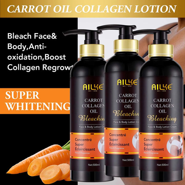 AILKE Collagen Skin Care Range, Clean Stains, Moisturizing, Whitening, Removing Freckle & Spots, Even Skin Tone, For Men & Women